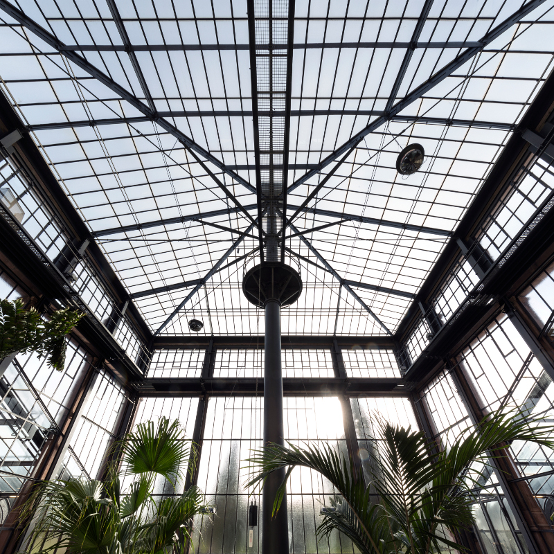 UV-permeable glass
